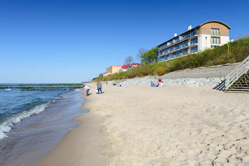 Apartament Blue I Grey Na Klifie Ustronie Morskie Buitenkant foto