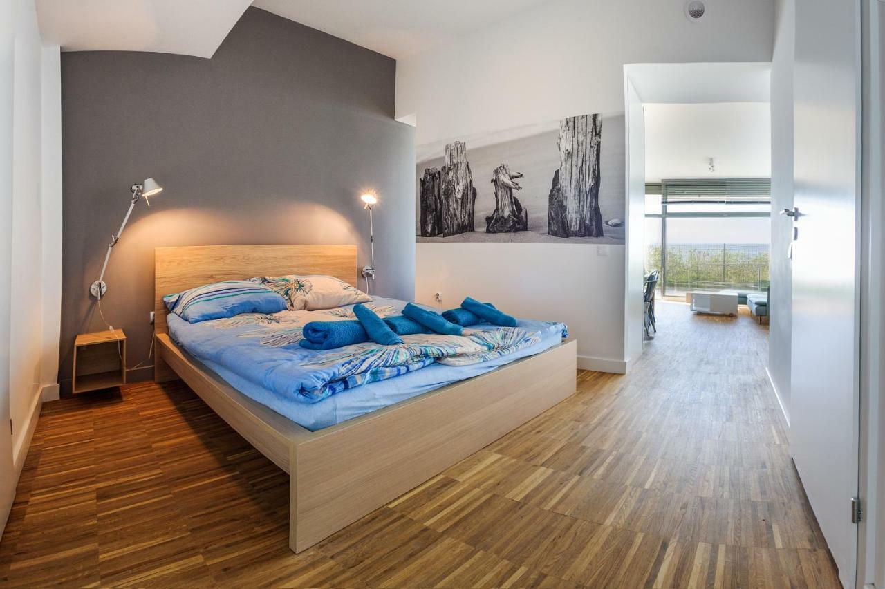 Apartament Blue I Grey Na Klifie Ustronie Morskie Buitenkant foto